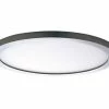 Budget ⭐ Maxim Wafer 7 in. 15W 1-Light Integrated LED Flush Mount Ceiling Fixture in Satin Nickel 🥰 -Cheap Maxim Lighting Store Query 100