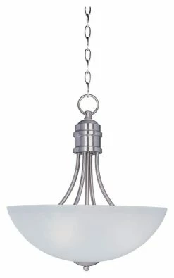 Buy ❤️ Maxim 100W 3-Light Pendant in Satin Nickel 👏