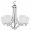 Top 10 🎉 Maxim Bel 60W 5-Light Incandescent Chandelier in Satin Nickel 🔥 -Cheap Maxim Lighting Store Query 13
