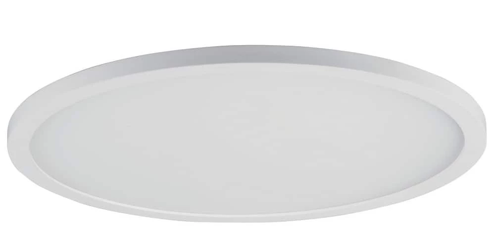Coupon 🤩 Maxim Wafer 15 in. 36W 1-Light 3000K LED Round Flush Mount Ceiling Fixture in White 🤩 3 Coupon 🤩 Maxim Wafer 15 in. 36W 1-Light 3000K LED Round Flush Mount Ceiling Fixture in White 🤩
