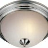Outlet 🔥 Maxim 60W 2-Light Incandescent Ceiling Light Fixture in Satin Nickel 👍 -Cheap Maxim Lighting Store Query 152