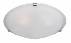 Best Sale ⭐ Maxim Malaga 4-Light Flushmount in Satin Nickel 🔔