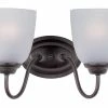 New 😉 Maxim 60W 2-Light Incandescent Bracket in Oil Rubbed Bronze 👍 -Cheap Maxim Lighting Store Query 168