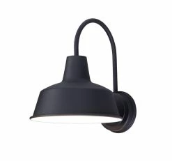 Coupon ⭐ Maxim Pier M 60W 1-Light Medium E-26 Incandescent Outdoor Wall Sconce in Black 💯