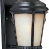 New 🧨 Maxim Odessa 7 in. 100W 1-Light Medium E-26 Incandescent Wall Lantern in Espresso 🥰 -Cheap Maxim Lighting Store Query 206