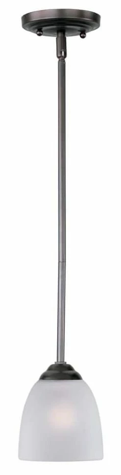 Wholesale 😀 Maxim Stefan 6 in. 60W 1-Light Mini Pendant in Oil Rubbed Bronze ❤️