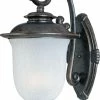 Promo 🎉 Maxim 17-1/2 in 18W 1-Light Fluorescent Outdoor Wall Lantern in Chocolate 💯 -Cheap Maxim Lighting Store Query 214