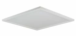 Coupon 👍 Maxim Wafer 36W 1-Light Integrated LED Flush Mount Ceiling Fixture in White 🛒