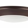 Buy 🥰 Maxim Diverse 7-1/2 in. 15W 1-Light Integrated LED Flush Mount Ceiling Fixture in Bronze 👏 -Cheap Maxim Lighting Store Query 232