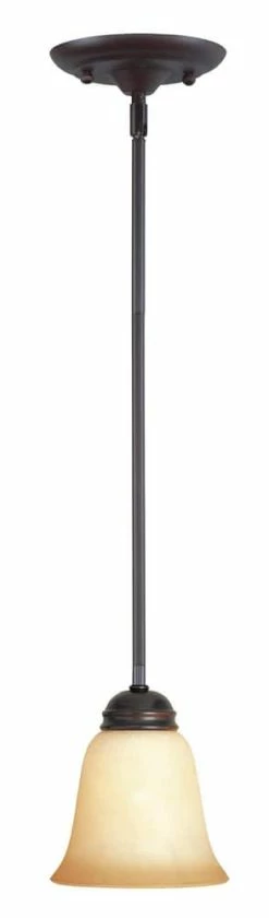 Wholesale ✔️ Maxim Basix 60W Mini Pendant in Oil Rubbed Bronze 😀