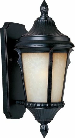 Hot Sale ⌛ Maxim 16 in 13W 1-Light Fluorescent Outdoor Wall Lantern in Espresso ✔️