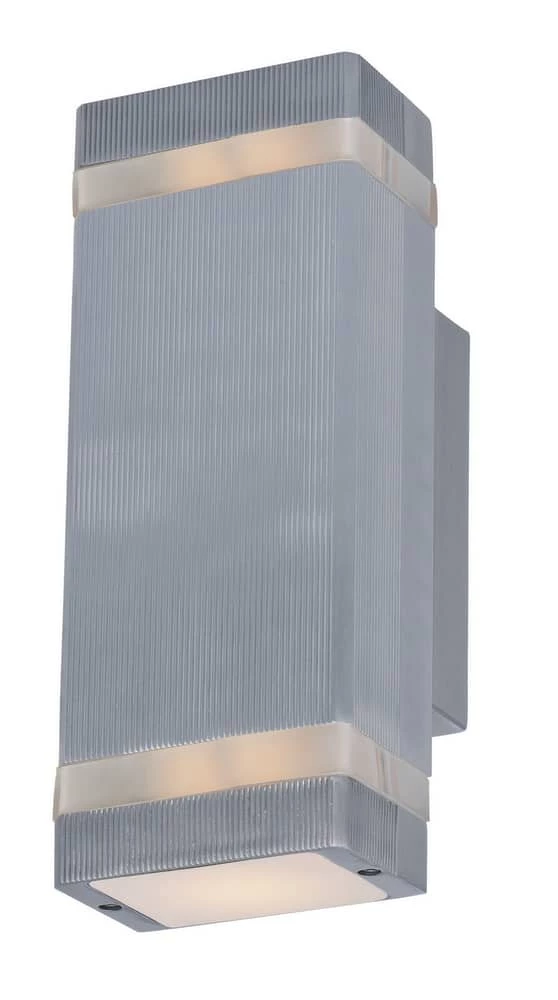 Coupon π₯ Maxim 10W 2-Light LED Outdoor Wall Sconce in Brushed Aluminum π 3 Coupon π₯ Maxim 10W 2-Light LED Outdoor Wall Sconce in Brushed Aluminum π