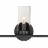 Flash Sale ✔️ Maxim Sentinel 180W 3-Light Candelabra E-12 Incandescent Vanity Fixture in Black ✔️ -Cheap Maxim Lighting Store Query 29