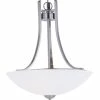 Budget ⌛ Maxim Essentials 3-Light Medium E-26 Base Pendant in Textured White ⌛