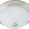 Budget 💯 Maxim 3 Light 60 W Semi Flush Mount Satin Nickel ⭐ -Cheap Maxim Lighting Store Query 3