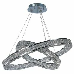 Cheapest 👍 Maxim Eternity 24W 1-Light LED Pendant in Polished Chrome 🎉