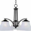Discount 🎁 Maxim Aurora 100 W 3-Light Candelabra Chandelier in Oil Rubbed Bronze ✔️ -Cheap Maxim Lighting Store Query 311