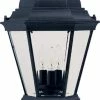 Discount 🌟 Maxim Westlake 28 x 13 in. 3-Light Outdoor Post Lantern in Black ✔️ -Cheap Maxim Lighting Store Query 350