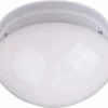 Best Sale 🎉 Maxim 4-1/2 x 7-1/2 in. 60 W 1-Light Medium Flush Mount Ceiling Fixture in White 🔔 -Cheap Maxim Lighting Store Query 351