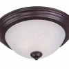 Best reviews of ⌛ Maxim Essentials 60W 2-Light Incandescent Ceiling Light Fixture with Ice Glass in Oil Rubbed Bronze 😀 -Cheap Maxim Lighting Store Query 369