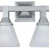 Discount 👍 Maxim Brentwood 6-1/2 in. 100 W 4-Light Medium Bracket in Satin Nickel 👍 -Cheap Maxim Lighting Store Query 382