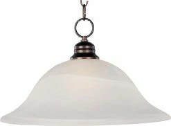 Best Sale 🌟 Maxim Essentials 11 in. 100W 1-Light Mini Pendant in Oil Rubbed Bronze ⌛
