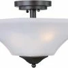 Top 10 🔔 Maxim 60W 2-Light Incandescent Medium Ceiling Light in Oil Rubbed Bronze 🌟 -Cheap Maxim Lighting Store Query 399