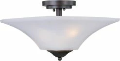 Top 10 🔔 Maxim 60W 2-Light Incandescent Medium Ceiling Light in Oil Rubbed Bronze 🌟