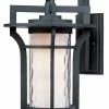Best Sale 🧨 Maxim Oakville 8 in. 100W 1-Light Medium E-26 Incandescent Wall Lantern in Black Oxide 😉 -Cheap Maxim Lighting Store Query 454