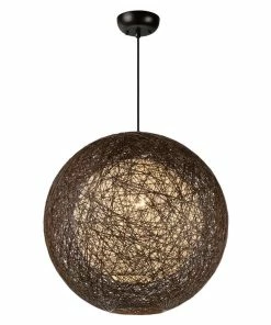 Budget 🛒 Maxim Bali 19 in. 60W 1-Light Medium E-26 Base Incandescent Chandelier in Chocolate 👏