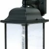 Cheap 🥰 Maxim Senator 15-1/2 x 7 in. 100W 1-Light Outdoor Wall Lantern in Black 🎁 -Cheap Maxim Lighting Store Query 469