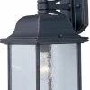 Promo 💯 Maxim Senator 7 in. 100W 1-Light Medium E-26 Incandescent Wall Lantern in Rust Patina 🌟 -Cheap Maxim Lighting Store Query 470