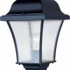 Hot Sale 🔥 Maxim Senator 9 in. 100W 1-Light Incandescent Outdoor Pole or Post Lantern in Black 😍 -Cheap Maxim Lighting Store Query 473