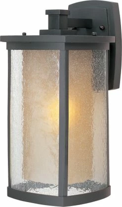 Flash Sale 🥰 Maxim Bungalow 8 in. 100W 1-Light Medium E-26 Incandescent Wall Lantern in Bronze ❤️