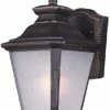Top 10 🔔 Maxim Knoxville 11 x 7 in. 60W 1-Light Outdoor Wall Lantern in Bronze 💯 -Cheap Maxim Lighting Store Query 528
