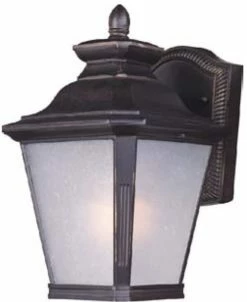 Top 10 🔔 Maxim Knoxville 11 x 7 in. 60W 1-Light Outdoor Wall Lantern in Bronze 💯