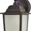 Flash Sale 😍 Maxim Side Door 9W 1-Light Medium E-26 LED Outdoor Wall Sconce in Empire Bronze ⌛ -Cheap Maxim Lighting Store Query 575