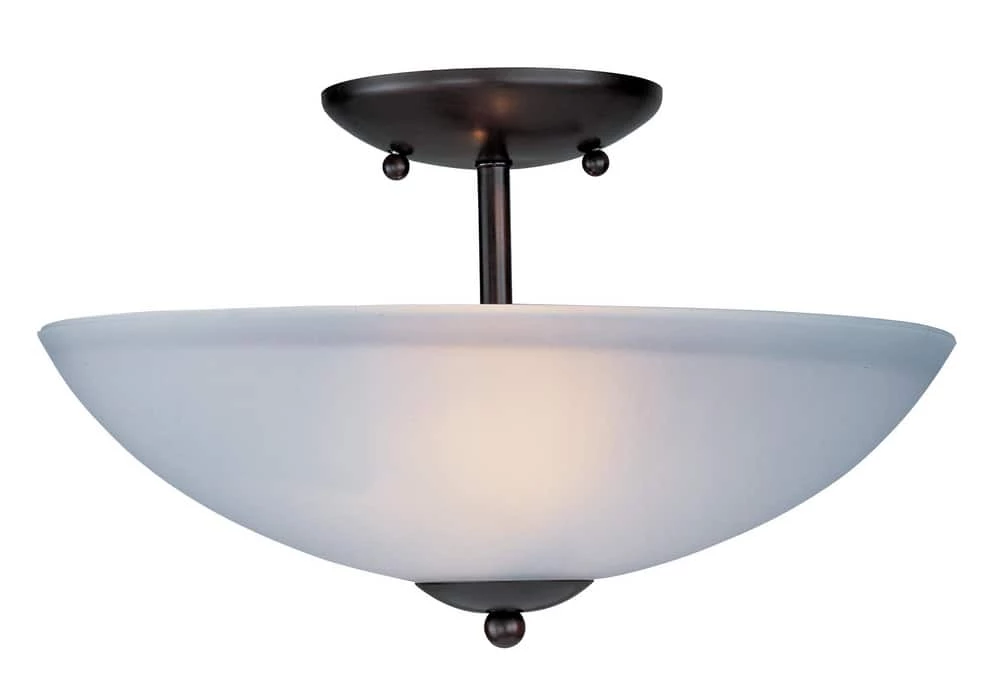 Flash Sale ๐ Maxim 60W 2-Light Incandescent Medium Ceiling Light in Oil Rubbed Bronze ๐ 3 Flash Sale ๐ Maxim 60W 2-Light Incandescent Medium Ceiling Light in Oil Rubbed Bronze ๐