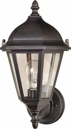 Discount ✔️ Maxim Westlake 1-Light 60W Up Lighting Outdoor Wall Lantern in Empire Bronze ⭐