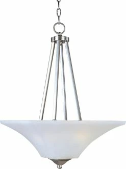 Best deal 😍 Maxim 60W 2-Light Pendant in Satin Nickel 🎉