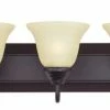 Buy 🥰 Maxim Essentials 7 in. 100W 5-Light Bath Light in Oil Rubbed Bronze with Wilshire Glass Shade 🧨 -Cheap Maxim Lighting Store Query 615