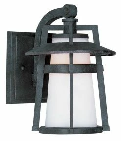 Hot Sale 🥰 Maxim Calistoga 10 in. 60W 1-Light Outdoor Wall Lantern in Adobe AE 😀