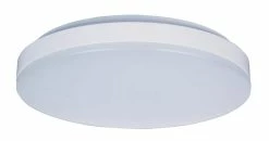 Cheap ✔️ Maxim Profile 12W 1-Light LED Ceiling Light Fixture with Glass in White 🎁