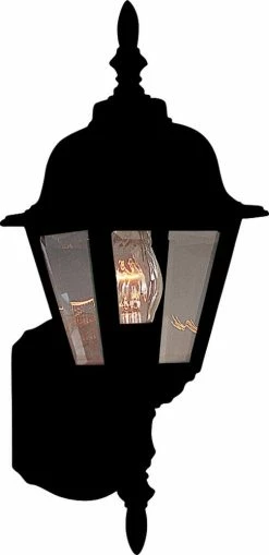 Deals ⭐ Maxim Builder Cast 16-1/2 in. 100 W 1-Light Medium Lantern in Black 👏