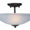 Wholesale β Maxim Logan 8-1/2 in. 2-Light Semi-Flushmount Ceiling Fixture in Oil Rubbed Bronze with Frosted Glass Shade β 1 Wholesale β Maxim Logan 8-1/2 in. 2-Light Semi-Flushmount Ceiling Fixture in Oil Rubbed Bronze with Frosted Glass Shade β -Cheap Maxim Lighting Store Query 633