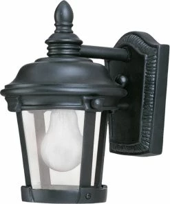 Top 10 🧨 Maxim Dover 9-1/2 x 6-1/2 in. 100W 1-Light Outdoor Wall Lantern in Bronze ❤️