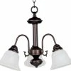 Deals ❤️ Maxim Malaga 60W 3-Light Chandelier in Oil Rubbed Bronze 🥰 -Cheap Maxim Lighting Store Query 658