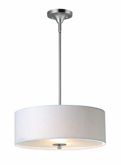 Best reviews of 🛒 Maxim Bongo 60W 3-Light Medium E-26 Incandescent Pendant in Satin Nickel 👍