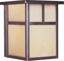 Discount 👏 Maxim Coldwater 7-1/2 in 18W 1-Light Compact Fluorescent GU24 Outdoor Wall Lantern in Burnished ✨