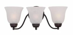 Top 10 👍 Maxim Basix 3-Light Bath and Vanity Light in Oil Rubbed Bronze 😉